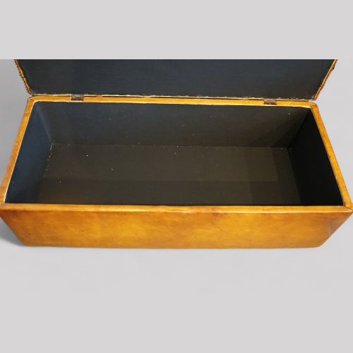 fig 3. Victorian buttoned leather ottoman