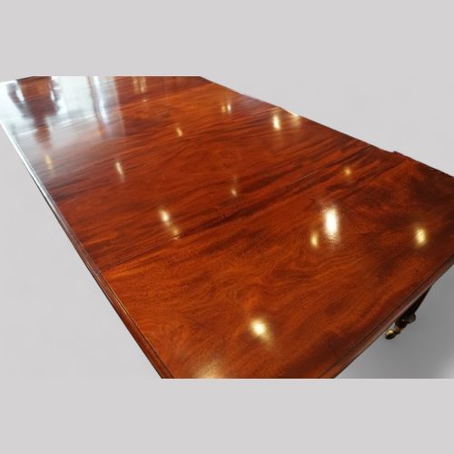 fig 8. Regency mahogany extending dining table