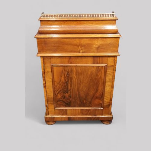 fig 5. Victorian walnut Davenport desk