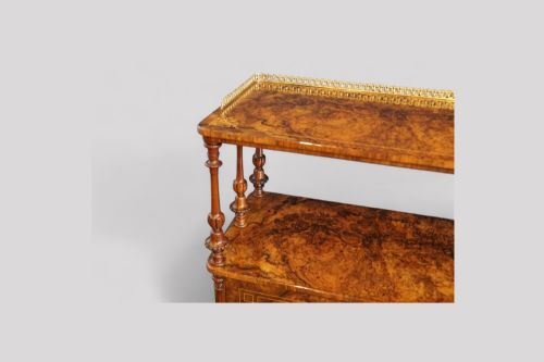 fig 1. Victorian large walnut music cabinet