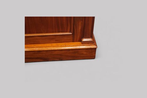 fig 1. Victorian mahogany cupboard