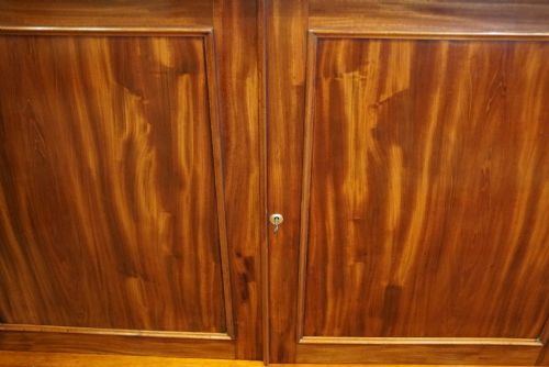 fig 5. Victorian mahogany cupboard