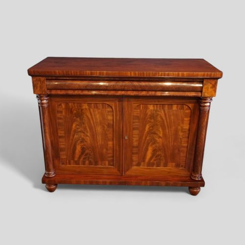 Antique Mahogany Chiffonier Sideboard