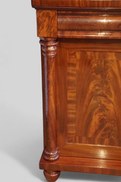 fig 1. Antique mahogany chiffonier sideboard