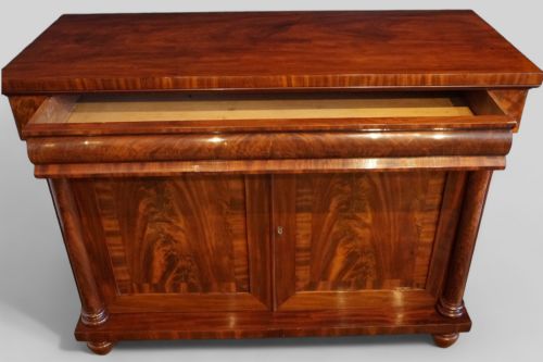 fig 2. Antique mahogany chiffonier sideboard