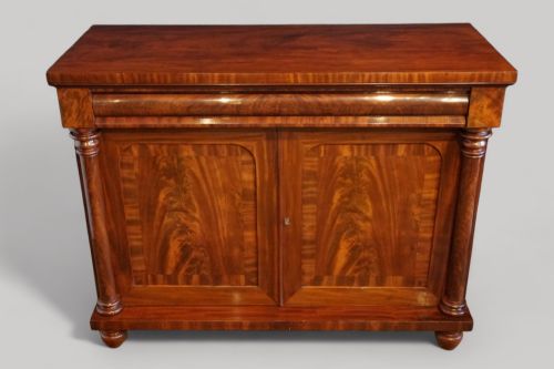 fig 3. Antique mahogany chiffonier sideboard