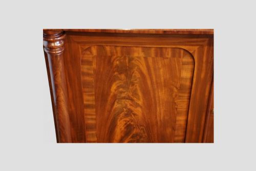fig 4. Antique mahogany chiffonier sideboard