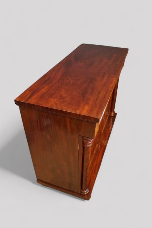 fig 6. Antique mahogany chiffonier sideboard