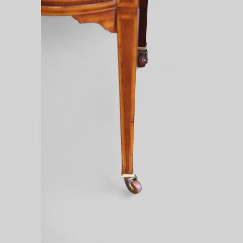 fig 4. Edwardian inlaid mahogany desk