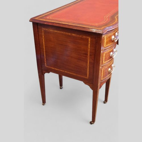 fig 5. Edwardian inlaid mahogany desk