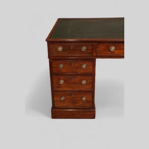 fig 7. Georgian mahogany partners desk