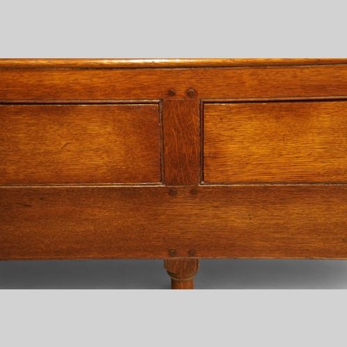 fig 5. Antique oak painted pot board dresser base