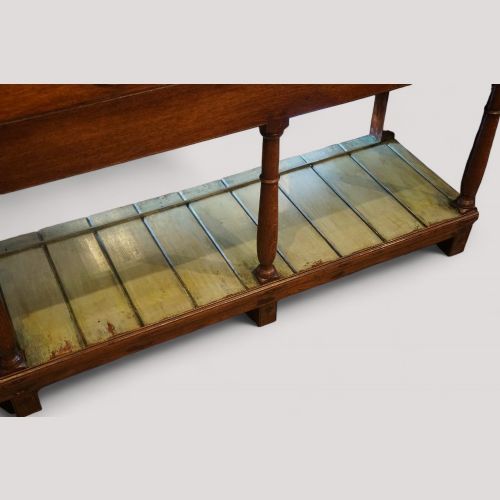 fig 8. Antique oak painted pot board dresser base