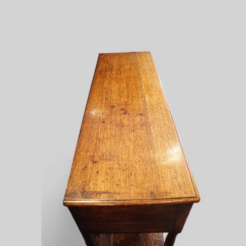 fig 8. Antique oak South Wales pot board dresser