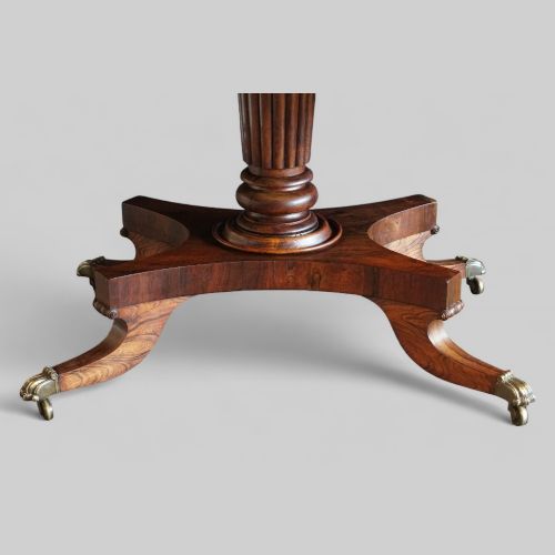 fig 3. Regency rosewood breakfast table
