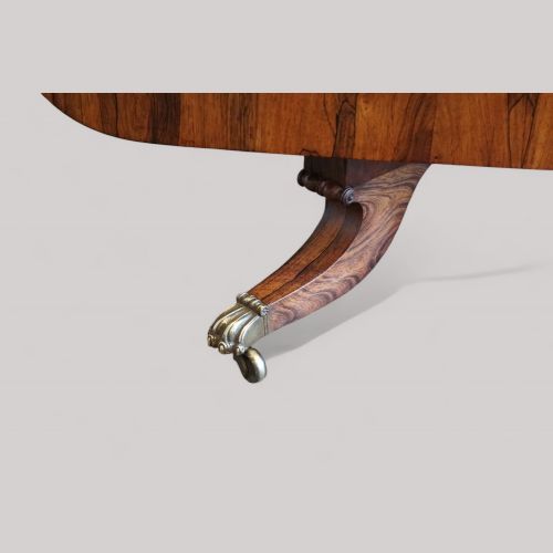 fig 6. Regency rosewood breakfast table