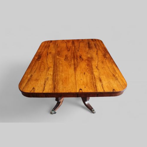 fig 7. Regency rosewood breakfast table