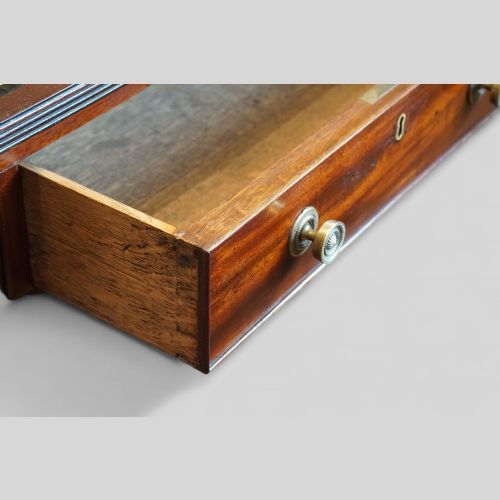fig 9. 19thc mahogany partners writing table