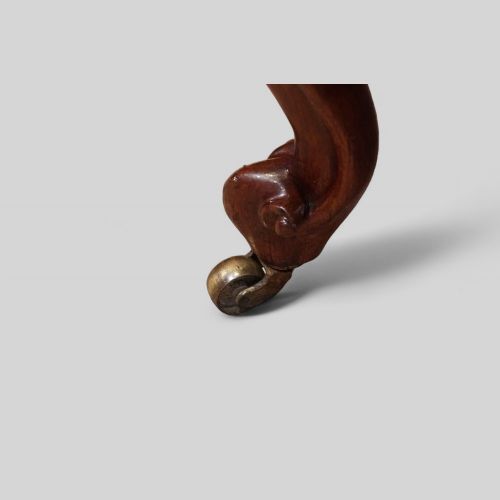 fig 5. Large Victorian leather stool