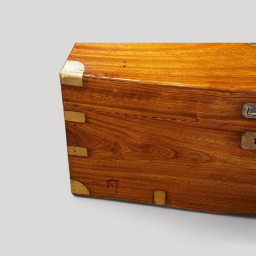 fig 2. Victorian camphorwood campaign trunk