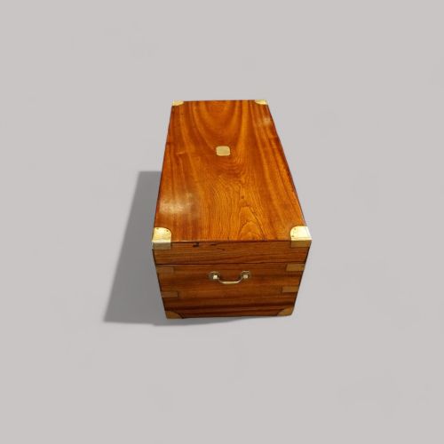 fig 3. Victorian camphorwood campaign trunk