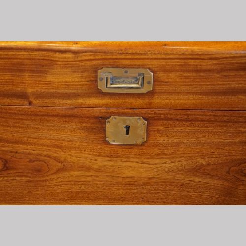 fig 6. Victorian camphorwood campaign trunk