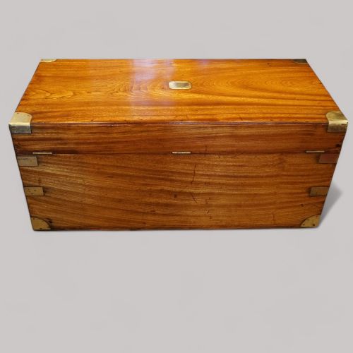 fig 7. Victorian camphorwood campaign trunk