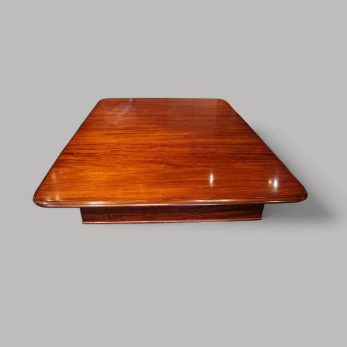 fig 7. Antique mahogany extending dining table 14 seat