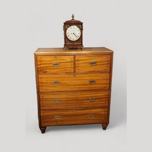 Victorian Camphorwood Military Chest