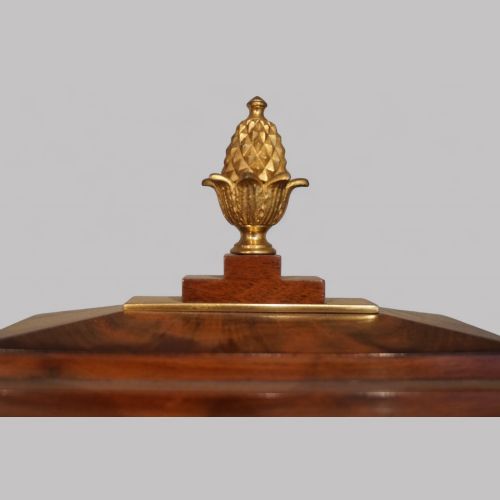 fig 5. Regency brass inlaid bracket clock