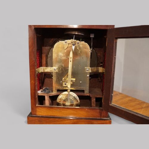 fig 6. Regency brass inlaid bracket clock