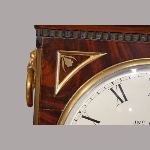 fig 8. Regency brass inlaid bracket clock