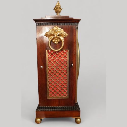 fig 9. Regency brass inlaid bracket clock