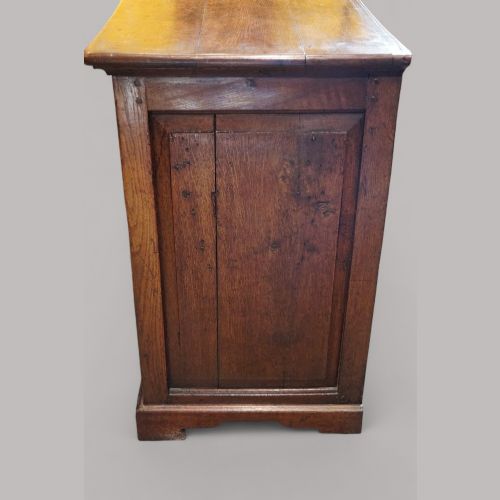 fig 8. Antique oak cupboard dresser base