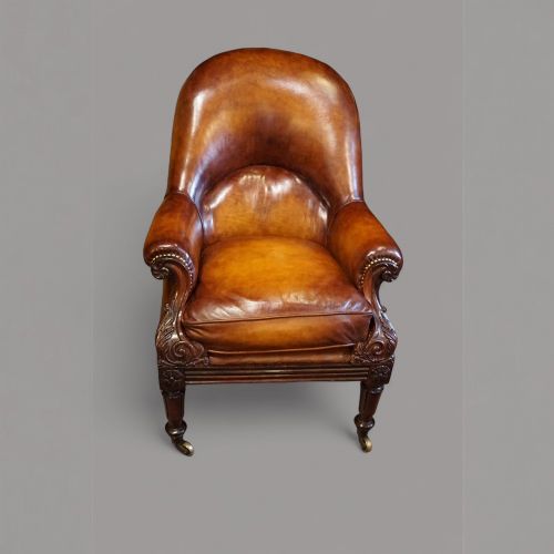 William IV Rosewood Easy Chair