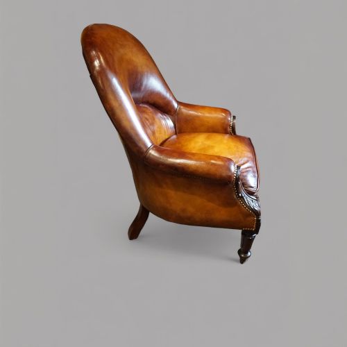 fig 7. William IV rosewood easy chair