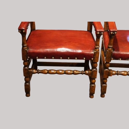 fig 2. Set of 8 Cromwellian style dining chairs