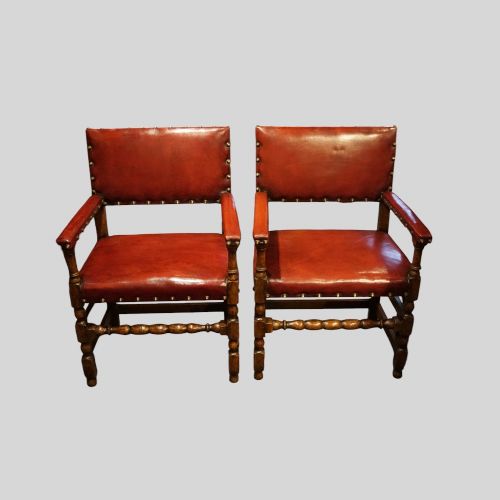 fig 3. Set of 8 Cromwellian style dining chairs