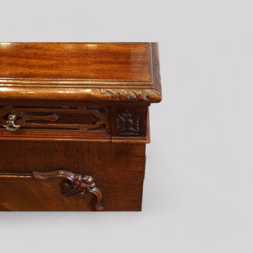 fig 5. Georgian style mahogany bookcase