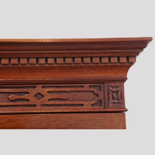 fig 6. Georgian style mahogany bookcase