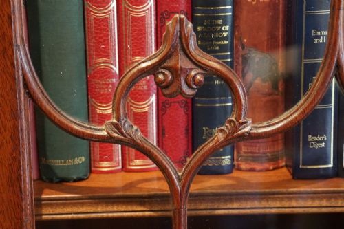 fig 8. Georgian style mahogany bookcase