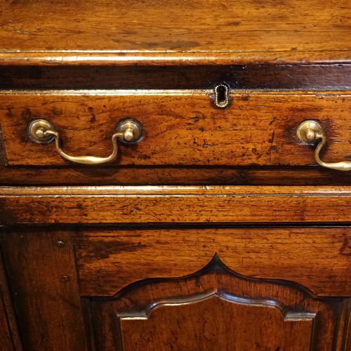 fig 1. 18th century Oak dresser base