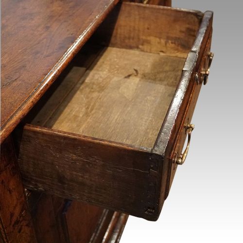 fig 3. 18th century Oak dresser base