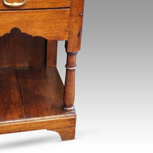 fig 2. Antique oak dresser base
