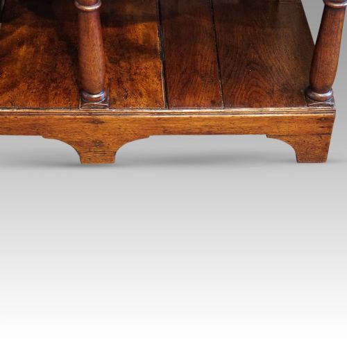 fig 4. Antique oak dresser base
