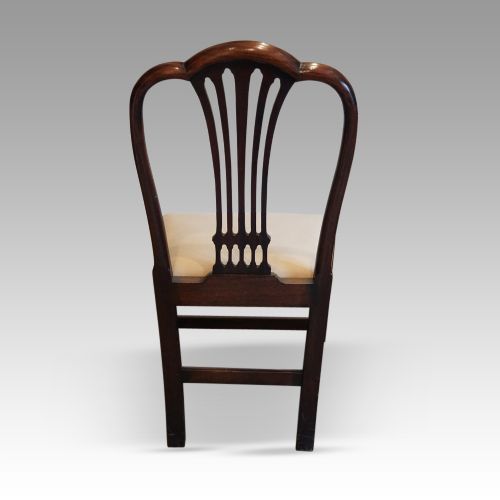 fig 1. Set of 8 Georgian style dining chairs