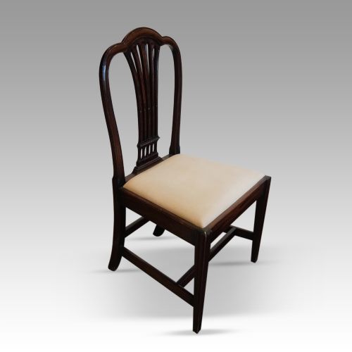 fig 4. Set of 8 Georgian style dining chairs