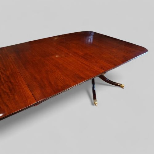 fig 6. Large Georgian style mahogany dining table