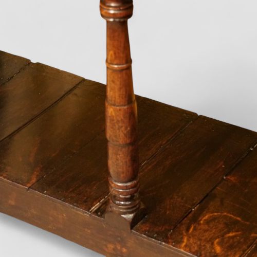 fig 8. Antique oak pot board dresser base