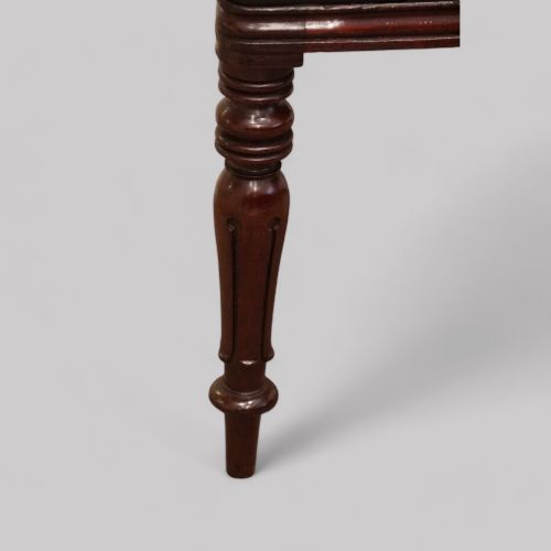 fig 5. Set of 8 mahogany George IV dining chairs